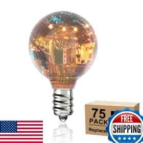 B0djr9k71k Svater G40 Led Replacement Bulbs For Outdoor String Lights 75 Pack Dimmable Sha