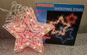 Sylvania 044038867099 Summer Nights Shooting Stars Christmas String Light Set 5 Large Small