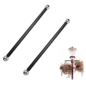 Lp-001 Syocsek 2 Pack Replacement Cross Arm 16 Inch Outdoor Lamp Post With Screw