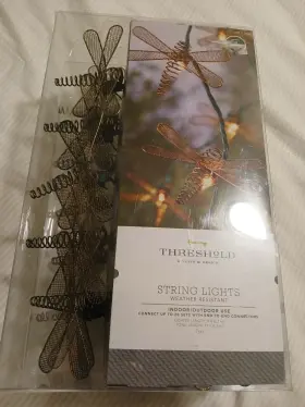 009110820 Threshold Two 2 Firefly Dragonfly String Lights New Sealed Boxes 009110820 Threshold Two 2 Firefly Dragonfly String Lights New Sealed Boxes