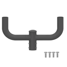 Tierone 724087890391 180 Degree Double Bullhorn Bracket For 2 Lights Mounting With 2-3/8 Inch