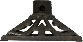 1312322 Tiki Cast Iron Torch Stand Heavy-duty Freestanding And 1 Count Pack Of