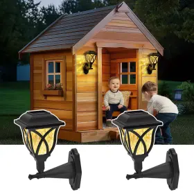 9334 Tisejoy Solar Wall Lantern Outdoor Playhouse Light Waterproof Decorative Power