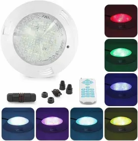 Tunez 880214881141 18w Windmilling Style 7 Colors Changing Led Underwater Swimming Pool Light