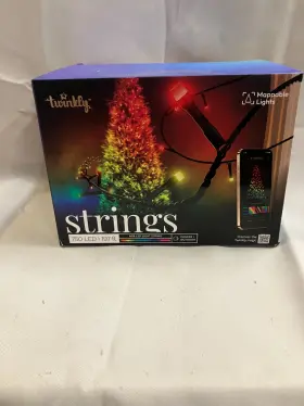 Twinkly 053614845965 Mappable Smart String Led Lights 197 Ft 750 Rgb Leds In/outdoor