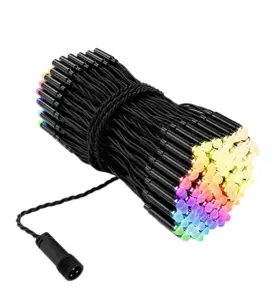 Twplus-plc-s-1x250spp-b Twinkly Pro Plus String Rgbw Decoration Lighting Wire 82-feet 250-lights-black