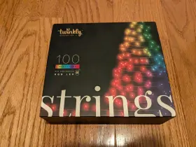 Tws100stp-gus-u-a Twinkly Strings App-controlled Smart Led Lights 100 Multicolor 26.2 Ft