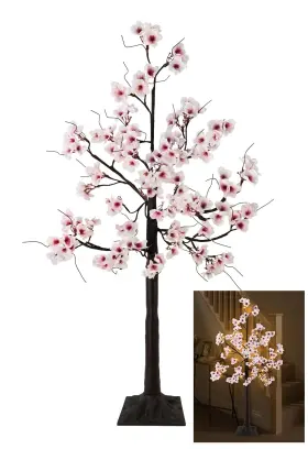 B0czdpylnp Uieke 4ft Cherry Blossom Tree 48 Led Fairy Lights Indoor/outdoor Decor
