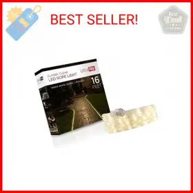 Aplus-v2  Ultrapro .aplus-v2 Led Rope Lights 16ft Classic Clear Warm White Light 3000k Indoo