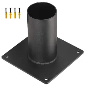 Vanroug 422240841665 Straight Arm Wall Mount Bracket Slip Fit Adapter 2 3/8 Inch Tenon Fitter