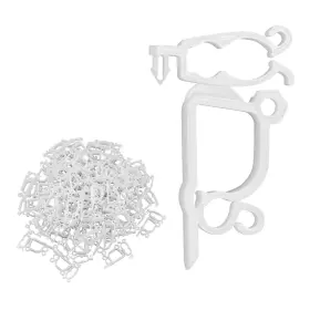 Vevor 197988704256 Christmas Light Clips Outdoor Hangers Hooks 200 Pcs For Outside String