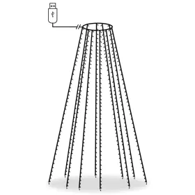 328899 Vidaxl Led Tree Lights With 500 Multicolor Leds 196.9 Inch - Perfect For Indoor