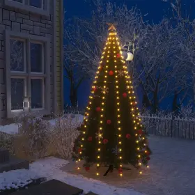 Vidaxl 720286027189 Christmas Tree Net Lights With 250 Leds 98.4 Inch