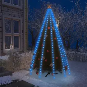 118.1 Vidaxl 720286434598 Christmas Tree Net Lights With 300 Leds Blue Inch