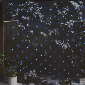 Vidaxl 720286443897 Christmas Net Light Blue 9.8ftx6.6ft 204 Led Indoor Outdoor