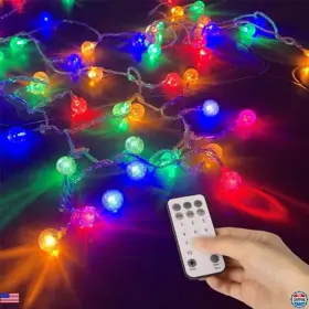 Yn-401 Visit The Rxment Store 50ft Multi-color And Warm White String Lights Extendable Globe For Indoor/outdoor Yn-401 Visit The Rxment Store 50ft Multi-color And Warm White String Lights Extendable Globe For Indoor/outdoor
