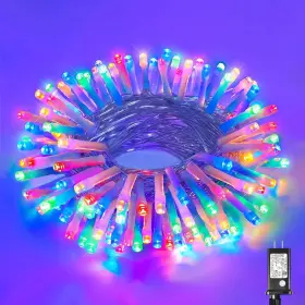 B0ch8972mj Vivideal 33ft Christmas Lights Outdoor Waterproof 100 Led String For Bedroom Clea