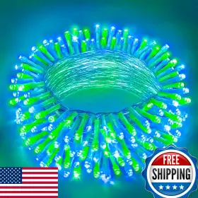 B0f9pc1hfj Vivideal 200 Led Christmas Lights Outdoor 66ft Connectable String Indoor 8 Modes