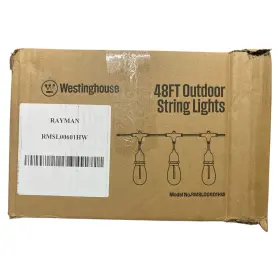 Rmsl00601hw Westinghouse 48ft Warm White Led String Light Set With Remote Control