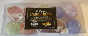 Rvs0347 Wilcor Outdoors Wilco Patio Lights Silk Colored Indoor/outdoor 9 1/2 Ft. 10