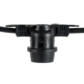5000546 Wintergreen Lighting 30-ft 10 Socket E26 Commercial Patio Light Stringer Hea
