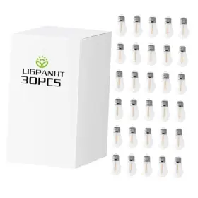 Xclight 763423560505 S14 Led Replace Light Bulbs For Patio String Shatter-resistant 30pack
