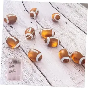 Xiangyan012 Xiangyan 788081213969 20 Led 14ft Battery Powered For Boys Room Decor Ball Football Lights String Xiangyan012 Xiangyan 788081213969 20 Led 14ft Battery Powered For Boys Room Decor Ball Football Lights String