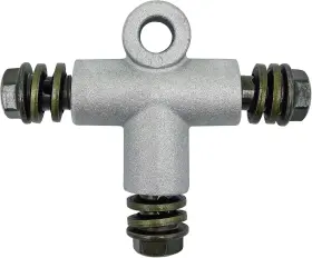 Xingzhu 445013426486 Motorcycle Hydraulic Brake Line Tee Hose Connector 3 Way Adapter With M10 Banjo