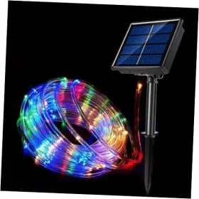 Jm-03 Yahe Technology Ltd. Solar Rope String Lights 33 Feet00 Led Outdoor Waterproof 8 Modes 1 Multicolor