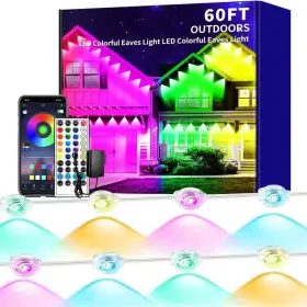 B0fn4cqhr5 Yocrostar 60ft Rgb Permanent Outdoor Eave Lights App And Remote Control Waterproof