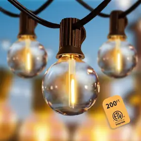 Cmc-o1001 Yuusei String Lights For Outside 200ft Outdoor Patio Waterproof With