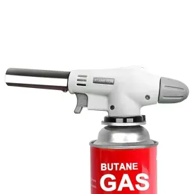 Zjwzczcm 0002 Butane Torch Kitchen Blow Lighter - Culinary Torches Chef White And Gray