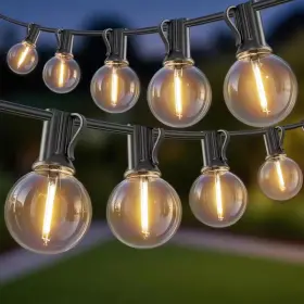 Zxxc 705353402579 G40 26-light 50 Ft. Indoor/outdoor Plug-in Led Globe String-light Shatterproof W