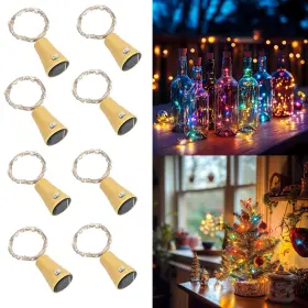 Zzgiant Solar Zz-l002a String Lights Outdoor Waterproof For Outside 8pack Diy Muticolor