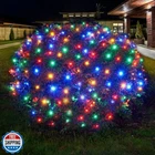 Dirnun Led Christmas Net Lights Outdoor Multicol New. Price: $55.99.