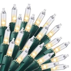 Joiedomi Clear Christmas String Lights INDOOR,200(2X100) Mini Warm White Fair... New. Price: $27.59.