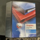 Staples Better 4-INCH 3-RING View Binder Black New. Price: $17.50.