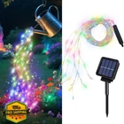 Angmln Multicolor Solar Waterfall Lights New. Price: $27.99.