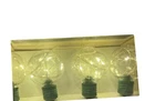 Patio Party String Light Set 6 Indoor Outdoor 3-AA Batteries 10 Led 2 Globes New. Price: $13.49.
