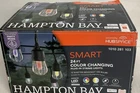 Hampton Bay 12-LIGHT 24FT Indoor/outdoor String Distressed Box New. Price: $44.99.