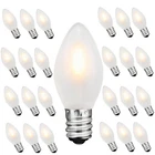 Konictom C7 Led Frosted Christmas Bulb, New. Price: $26.11.