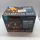 Hampton Bay 12-LIGHT 24FT Outdoor/indoor Black Plug-in ST64 Led String Open. Price: $28.95.
