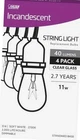 Pack Feit Electric 11S14 11W Incandescent Clear String Light Bulb Soft Wh New. Price: $16.99.