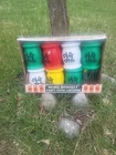 Vintage Lidco 7 Blow Mold Ming Dynasty Patio Party Lanterns Camping Light Set New. Price: $55.00.