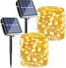 Sanjicha Extra-long Led Solar String Outdoor Lights Pack Of 2, Warm White New. Price: $23.99.