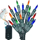 Indoor/outdoor Multi-color Musical Christmas Lights Plays 25 Classical Holiday New. Price: $32.80.