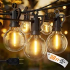 Brightown Outdoor String 50FT 25 G40 Bulbs Shatterproof Patio Lights,... New. Price: $31.08.
