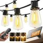 Kyy 54FT Solar String Lights Outdoor Waterproof With Usb Charging & Remote, D... New. Price: $50.16.