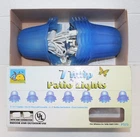 Nos! New! Patio Party String Lights Set Of 7 Flower Tulip Shades Unused Camper. Price: $24.95.