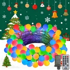 33FT 100LED Christmas Globe Lights Plug 8 Modes With Remote,indoor Outdoor... New. Price: $14.44.
